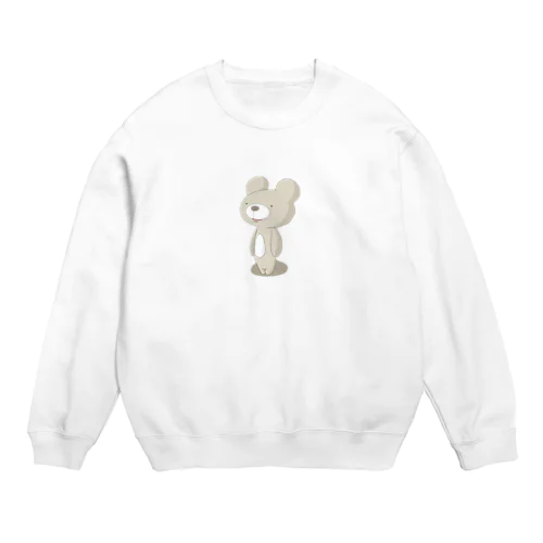 クマが立った Crew Neck Sweatshirt