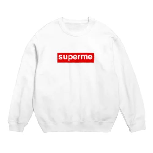 スーパーミー Crew Neck Sweatshirt