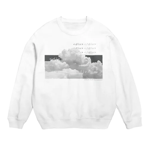 <sky div> Crew Neck Sweatshirt