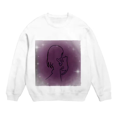 淡い想い Crew Neck Sweatshirt