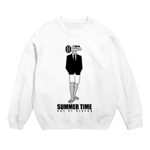 SUMMER TIME Crew Neck Sweatshirt