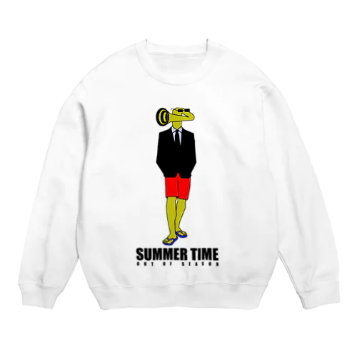 SUMMER TIME Crew Neck Sweatshirt