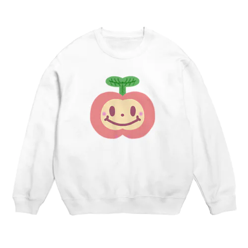 アップルちゃん Crew Neck Sweatshirt