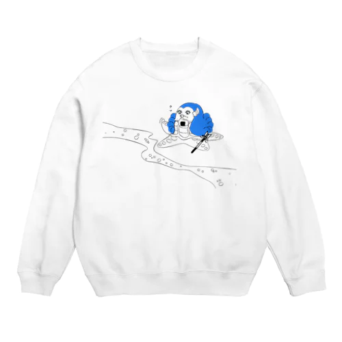 破魔矢アマビエ 『ウマ』 Crew Neck Sweatshirt