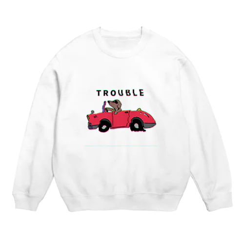 TROUBLE SERIES No.1 Crew Neck Sweatshirt