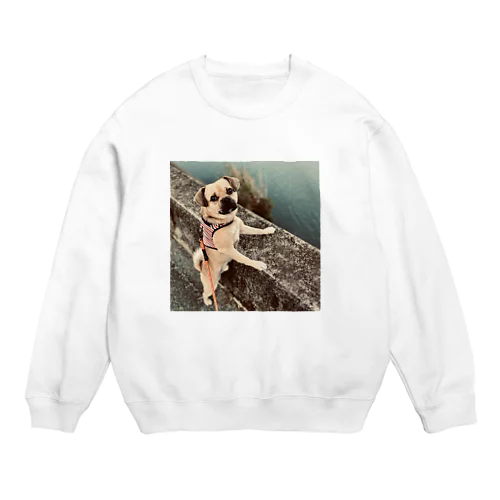 川とシンプル Crew Neck Sweatshirt