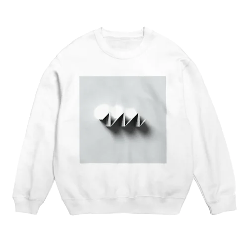 3Dグラフィックスウェット Crew Neck Sweatshirt