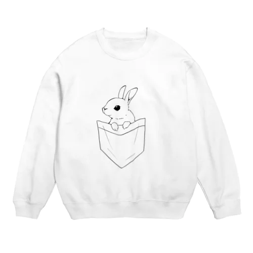 ネザーランドドワーフポケット　 Crew Neck Sweatshirt