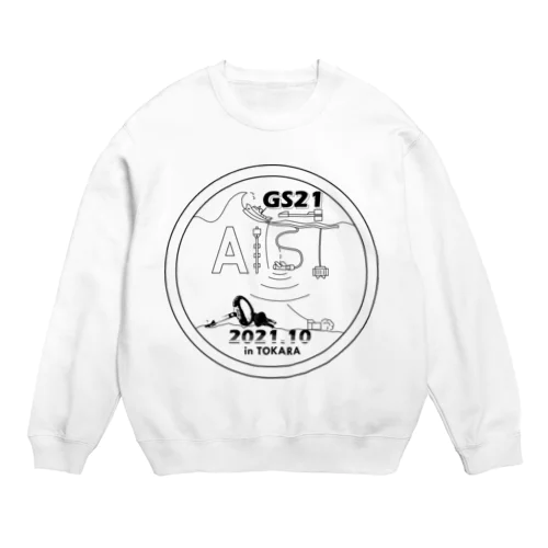 GS21おもて Crew Neck Sweatshirt