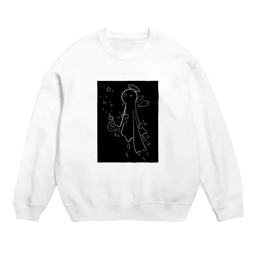 キャンドルのおばけ Crew Neck Sweatshirt