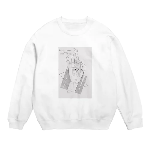 八握剣　自作 Crew Neck Sweatshirt