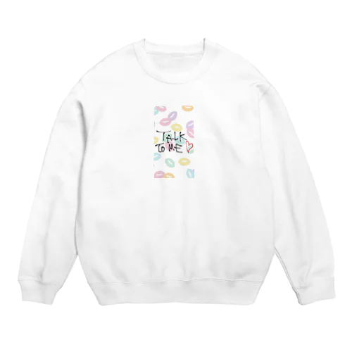 唇柄スタイ Crew Neck Sweatshirt