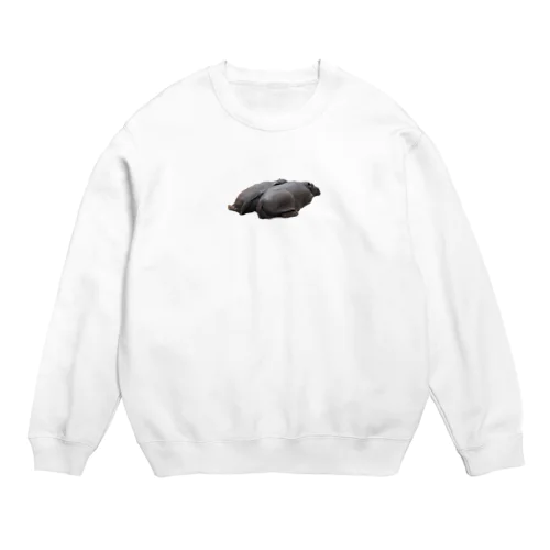 かばくんとかばこちゃん Crew Neck Sweatshirt