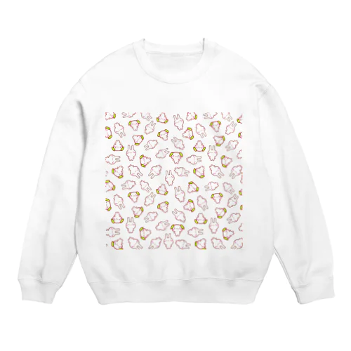 モザイクけあうさ Crew Neck Sweatshirt