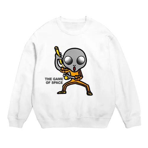 宇宙遊戯 ヌンチャクバージョン2 Crew Neck Sweatshirt