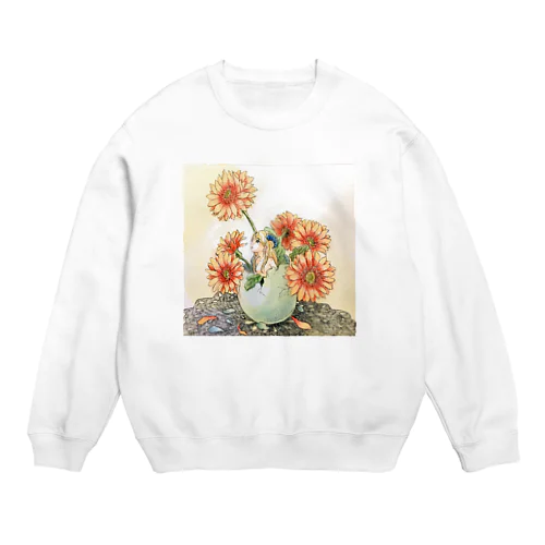 ガーベラの君 Crew Neck Sweatshirt