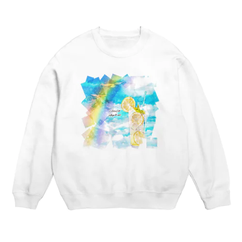 シュワシュワ☆レモネード Crew Neck Sweatshirt