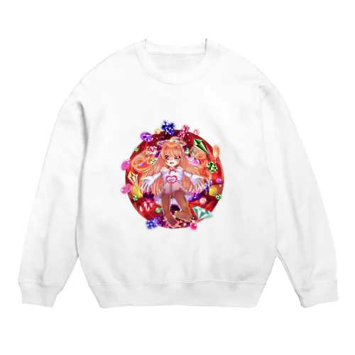 💎girl Crew Neck Sweatshirt