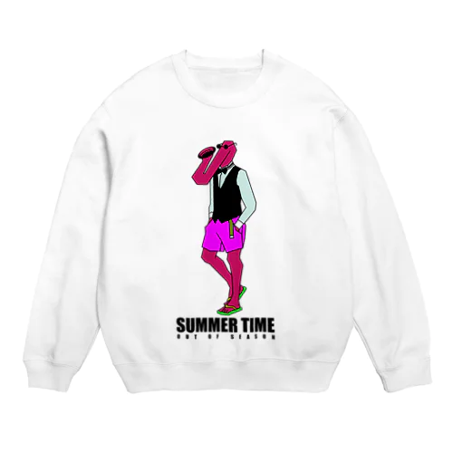 SUMMER TIME Crew Neck Sweatshirt