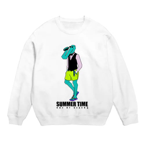 SUMMER TIME Crew Neck Sweatshirt