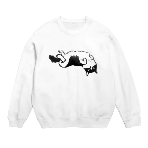 うらめしねこ Crew Neck Sweatshirt