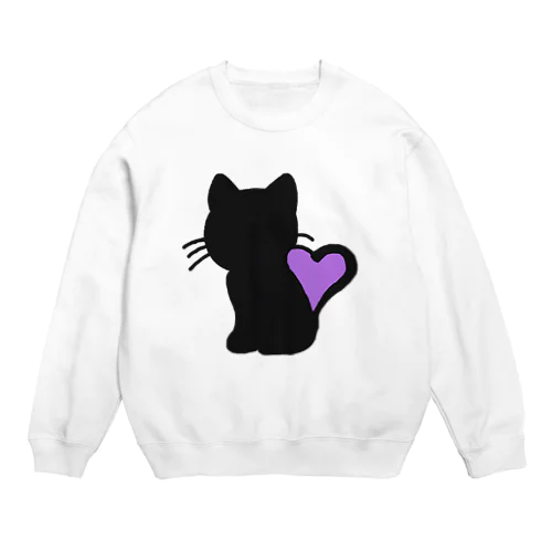 ねこたん♪ Crew Neck Sweatshirt