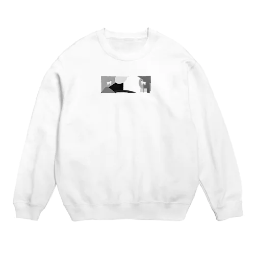 ちきねこ Crew Neck Sweatshirt