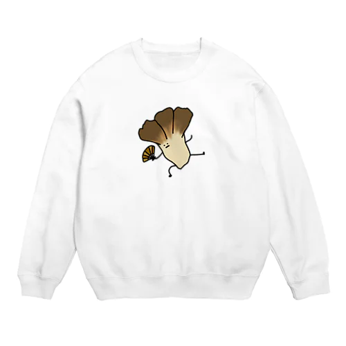 舞茸の舞 Crew Neck Sweatshirt