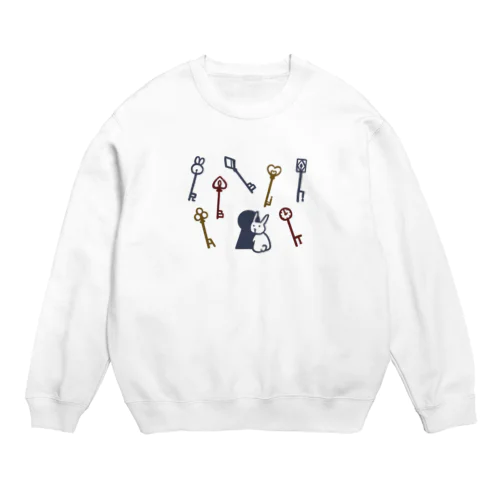 うさぎのカギ2 Crew Neck Sweatshirt