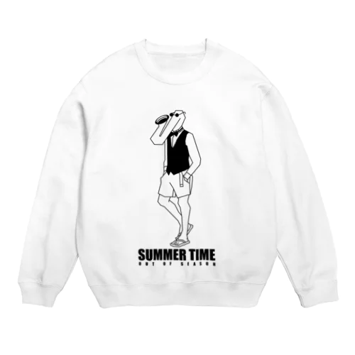 SUMMER TIME Crew Neck Sweatshirt