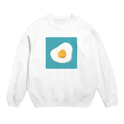 めだまやき　たぶん Crew Neck Sweatshirt