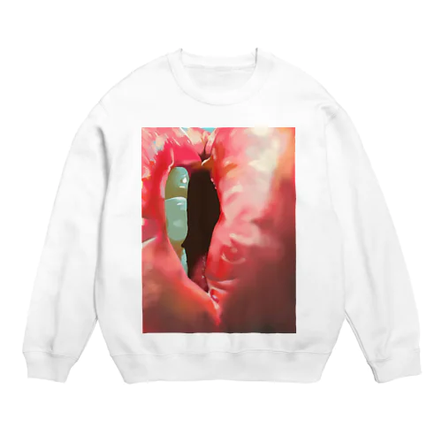 love me lip Crew Neck Sweatshirt