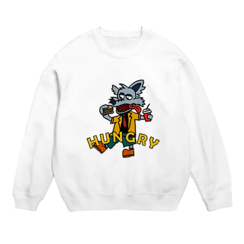 ハングリーウルフ Crew Neck Sweatshirt