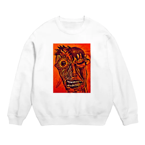 心が掻ける Crew Neck Sweatshirt