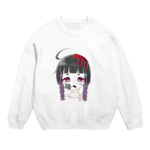 オン眉太郎丸 Crew Neck Sweatshirt