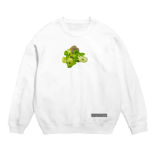 おとうふ Crew Neck Sweatshirt