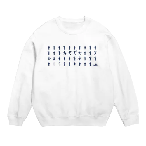 ピクトグラム学生 Crew Neck Sweatshirt