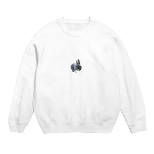 照れうさぎ Crew Neck Sweatshirt