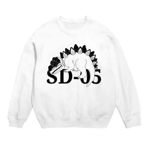 Sweets Dinosaur 05 Crew Neck Sweatshirt