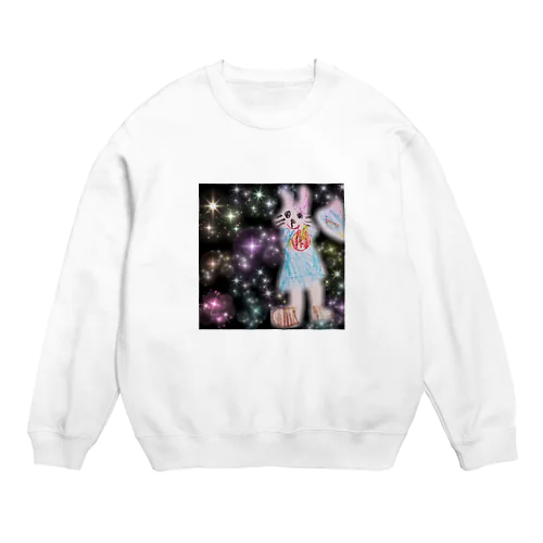 にゃにゃ Crew Neck Sweatshirt