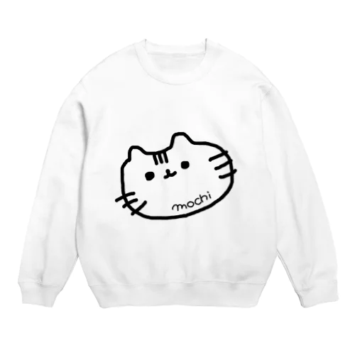 もちねこ Crew Neck Sweatshirt