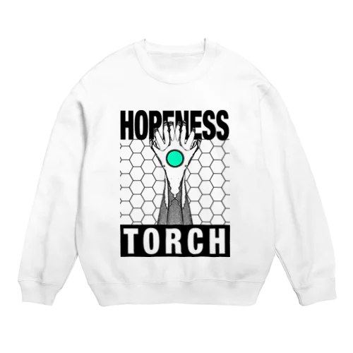 Hopeness torch (ON) Crew Neck Sweatshirt