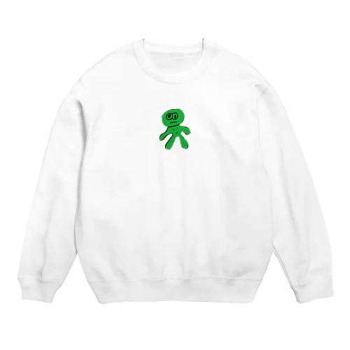 可愛すぎなわかめくん Crew Neck Sweatshirt