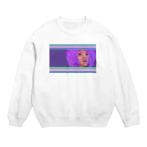Violet Girl Crew Neck Sweatshirt