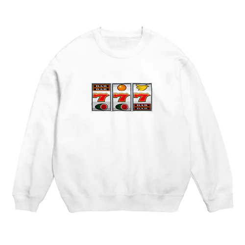 ラッキーなジャックポット　777 Crew Neck Sweatshirt