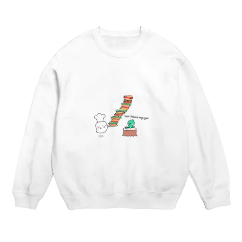 バケ太郎と小鳥のソーちゃん♪ Crew Neck Sweatshirt