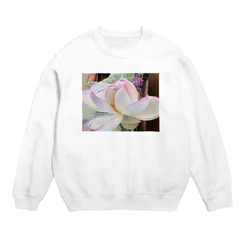 蓮の花 Crew Neck Sweatshirt