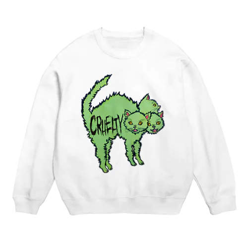 ネコギドラ Crew Neck Sweatshirt