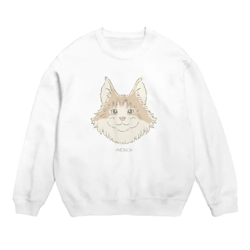 =neko= Crew Neck Sweatshirt