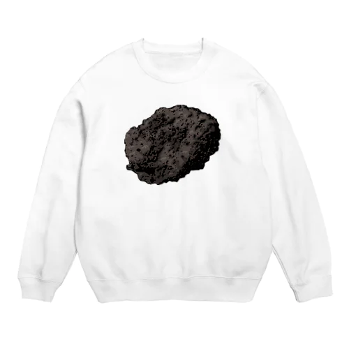 ゴツゴツの隕石 Crew Neck Sweatshirt